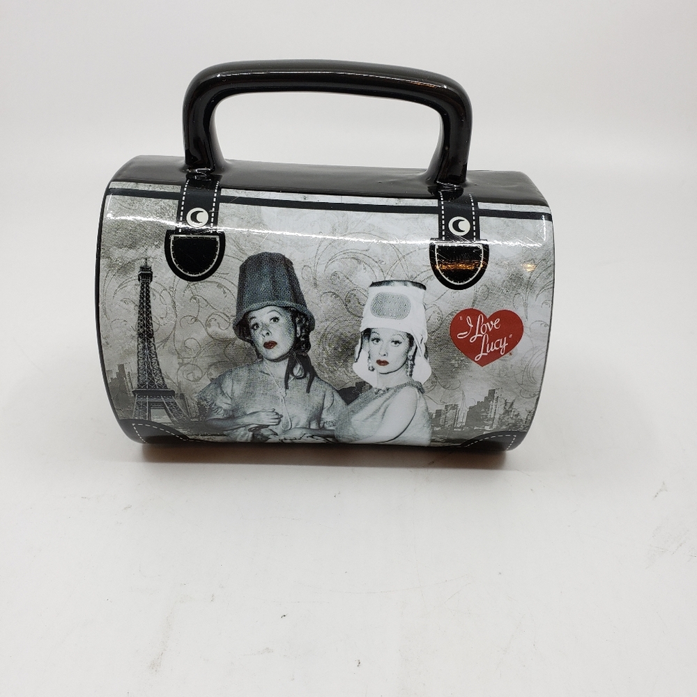 I Love Lucy Fashonista Mug Purse Shape 10oz
